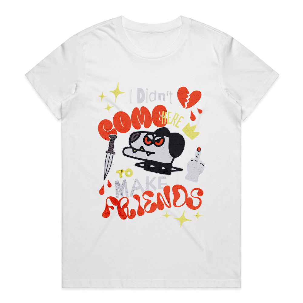 Savage Mood: No Friends Needed Tee