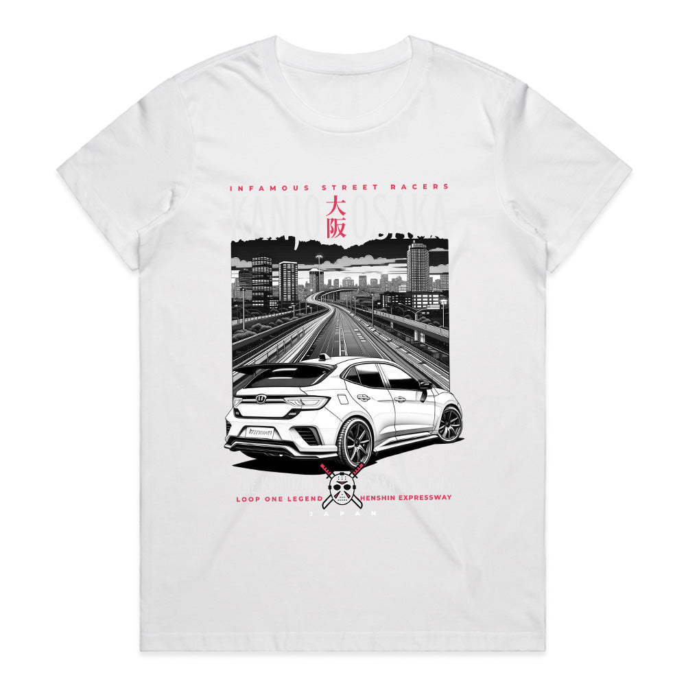 Kanjo Outlaws: Osaka Street Racer Tee
