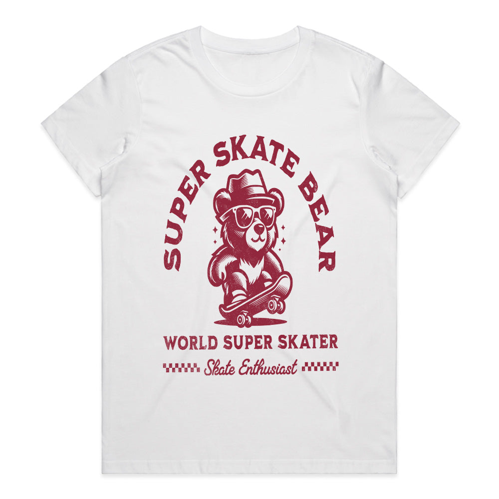Retro Roll: Super Skate Bear Tee