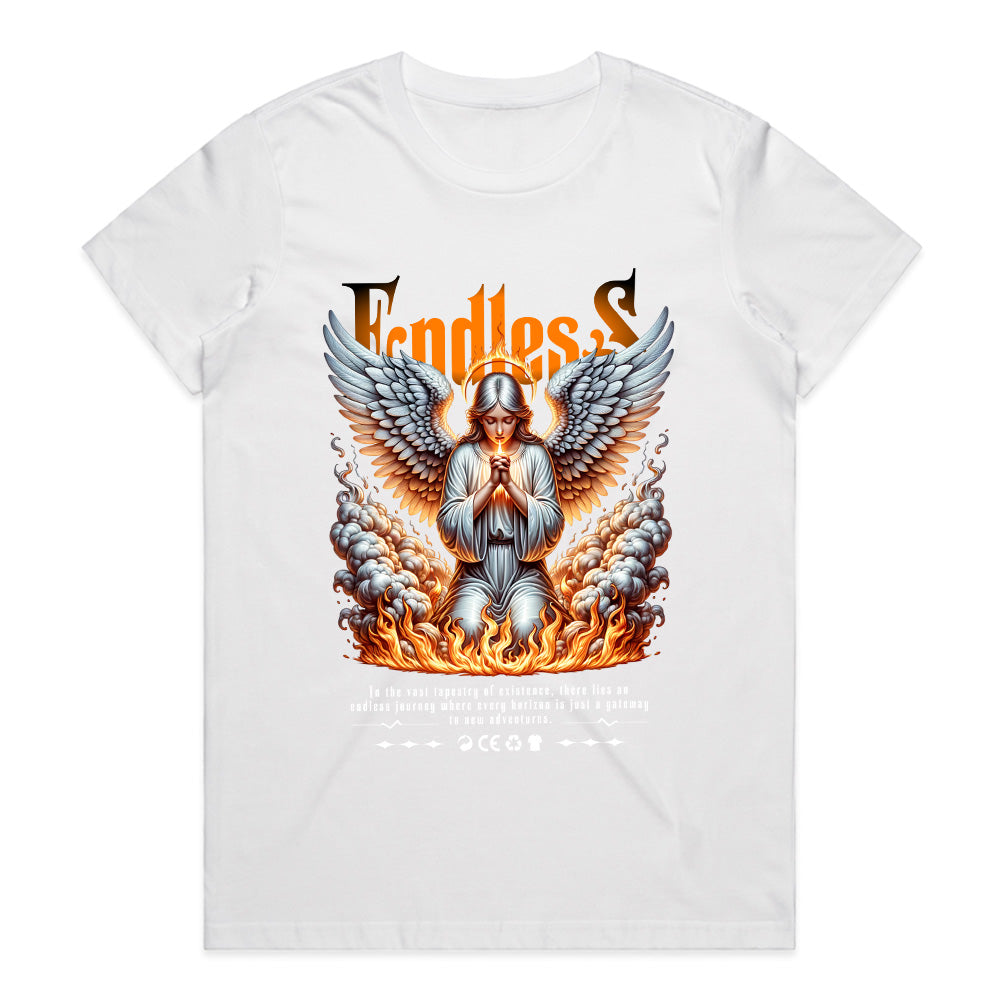 Eternal Horizons: Endless Journey Angel Tee