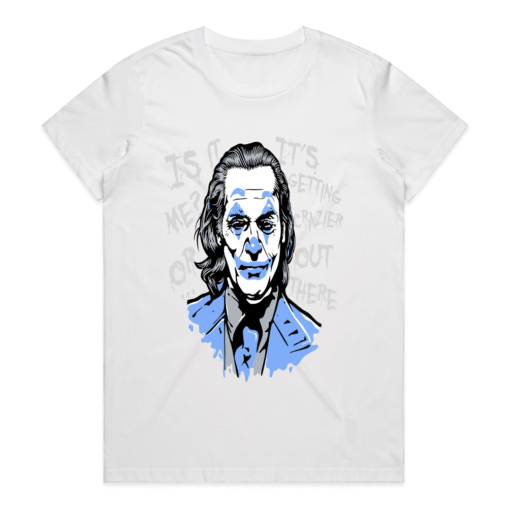 Madness Unleashed: Urban Joker Chaos Tee