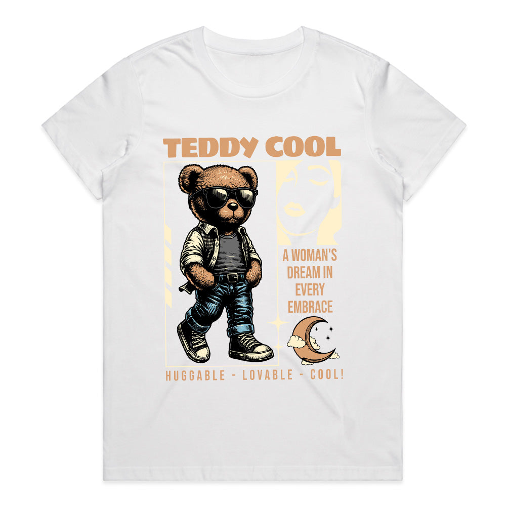 Suave Snuggler: Teddy Cool Romance Tee