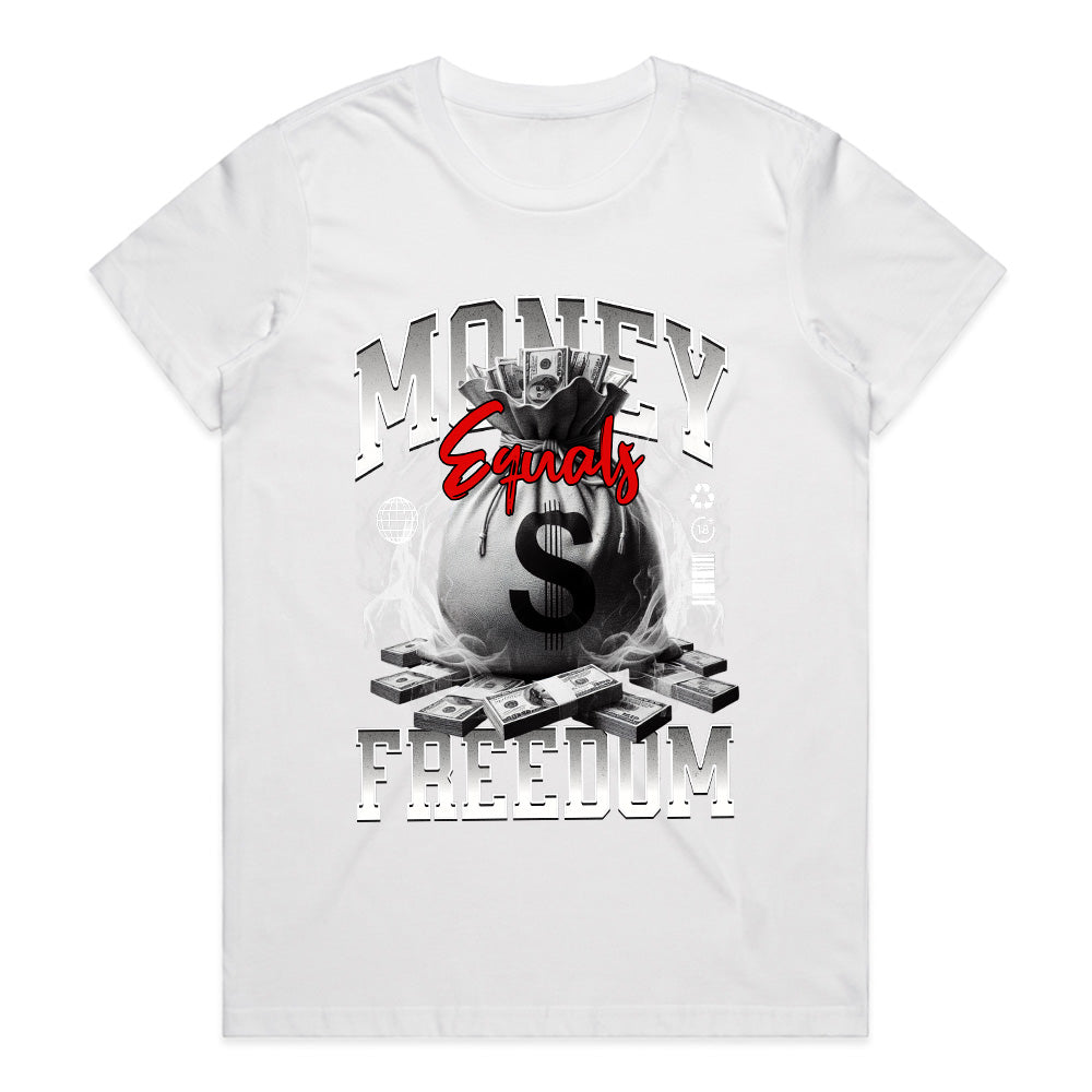 Cash Liberation Tee – “Money Equals Freedom” Statement Shirt