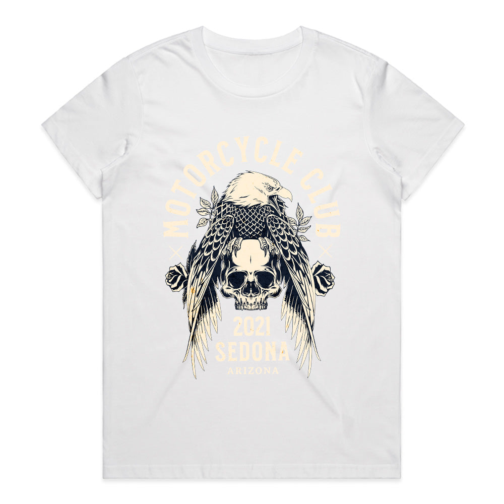 Sedona Steel: Eagle & Skull Motorcycle Club Tee