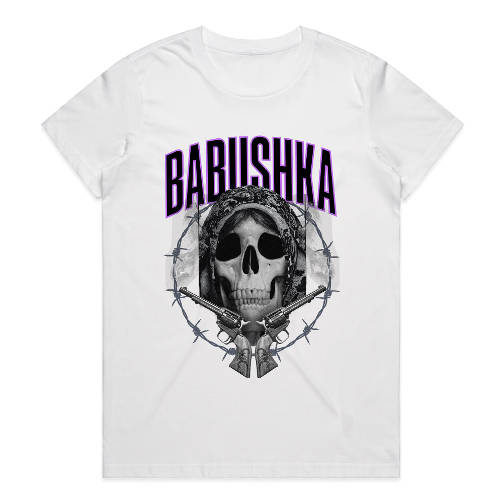 Deadly Matriarch: Babushka Skull Tee