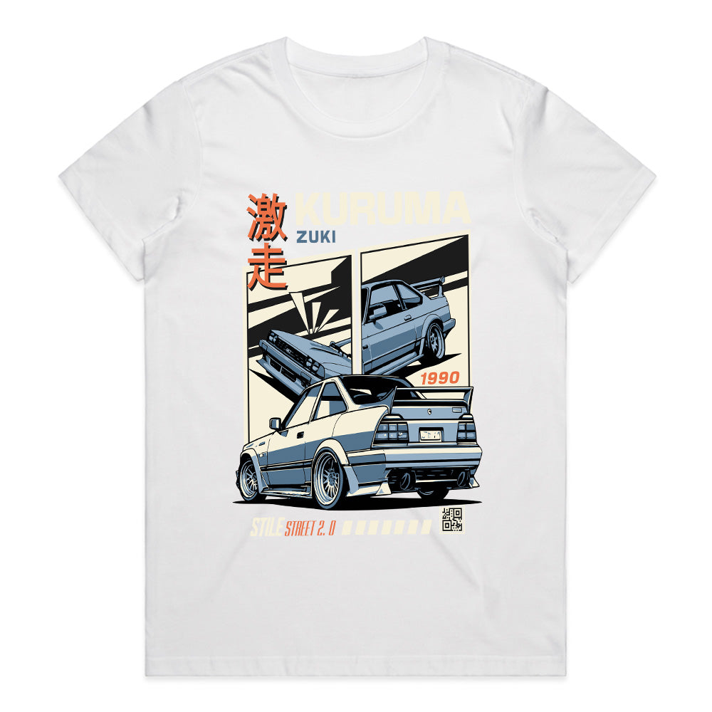 Kuruma Zuki: Retro Street Drift Tee