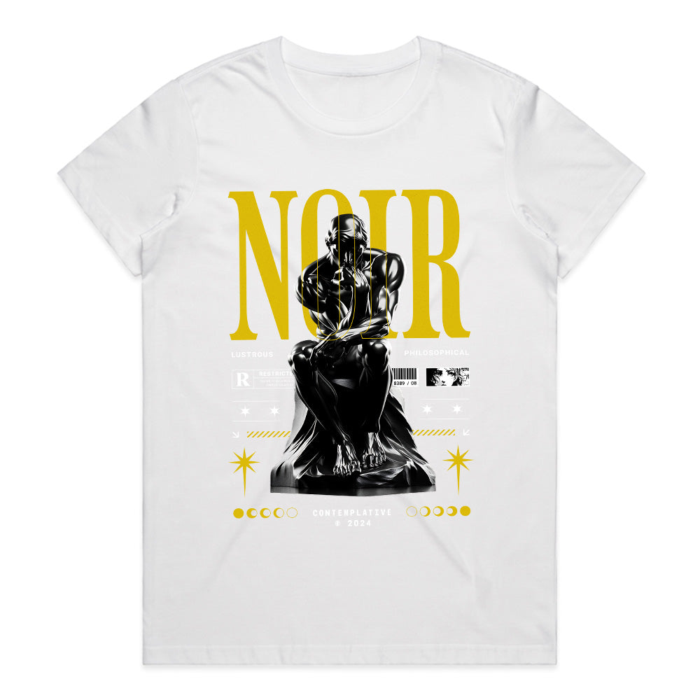 Midnight Muse: Noir Contemplative Tee