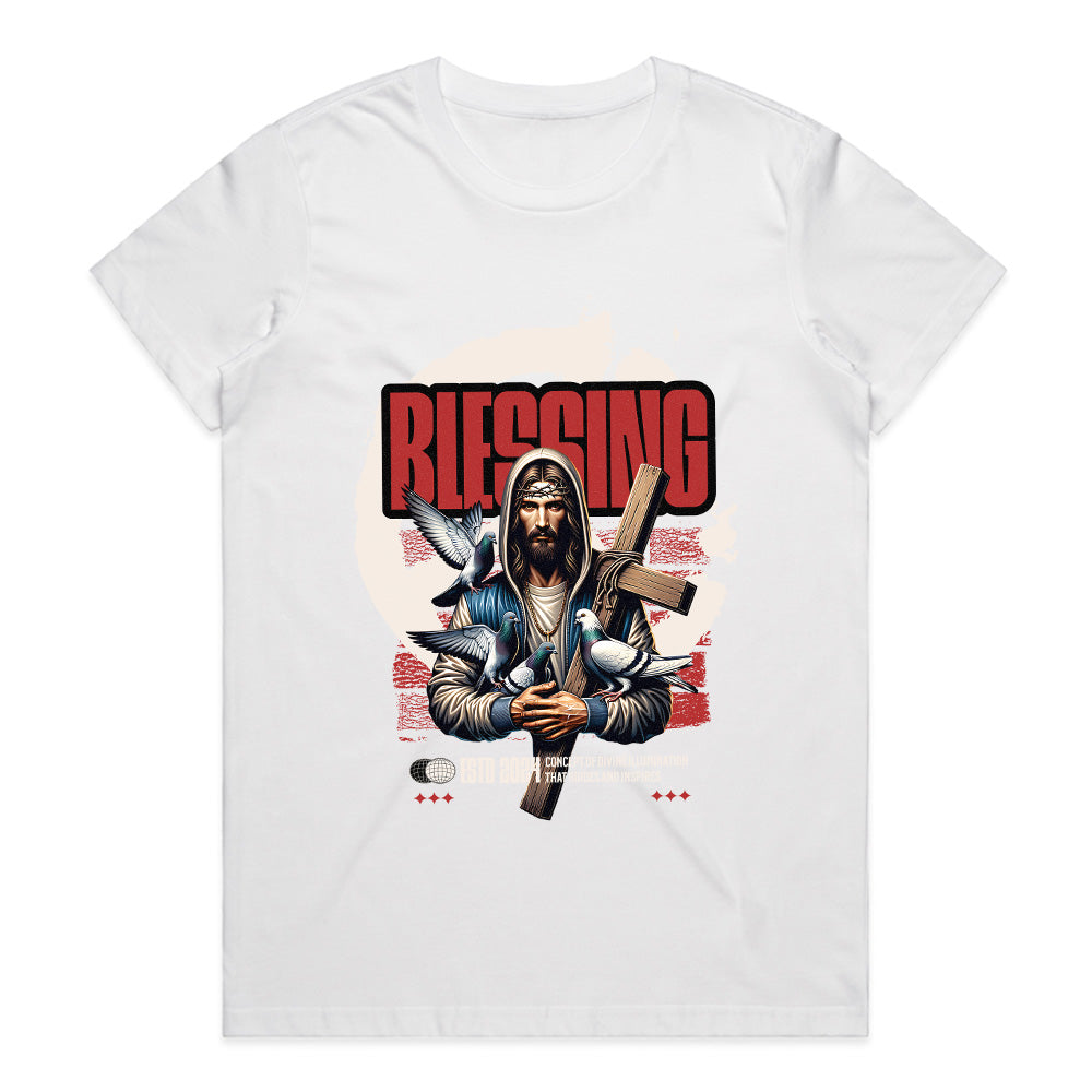 Divine Blessing: Faith & Illumination Tee