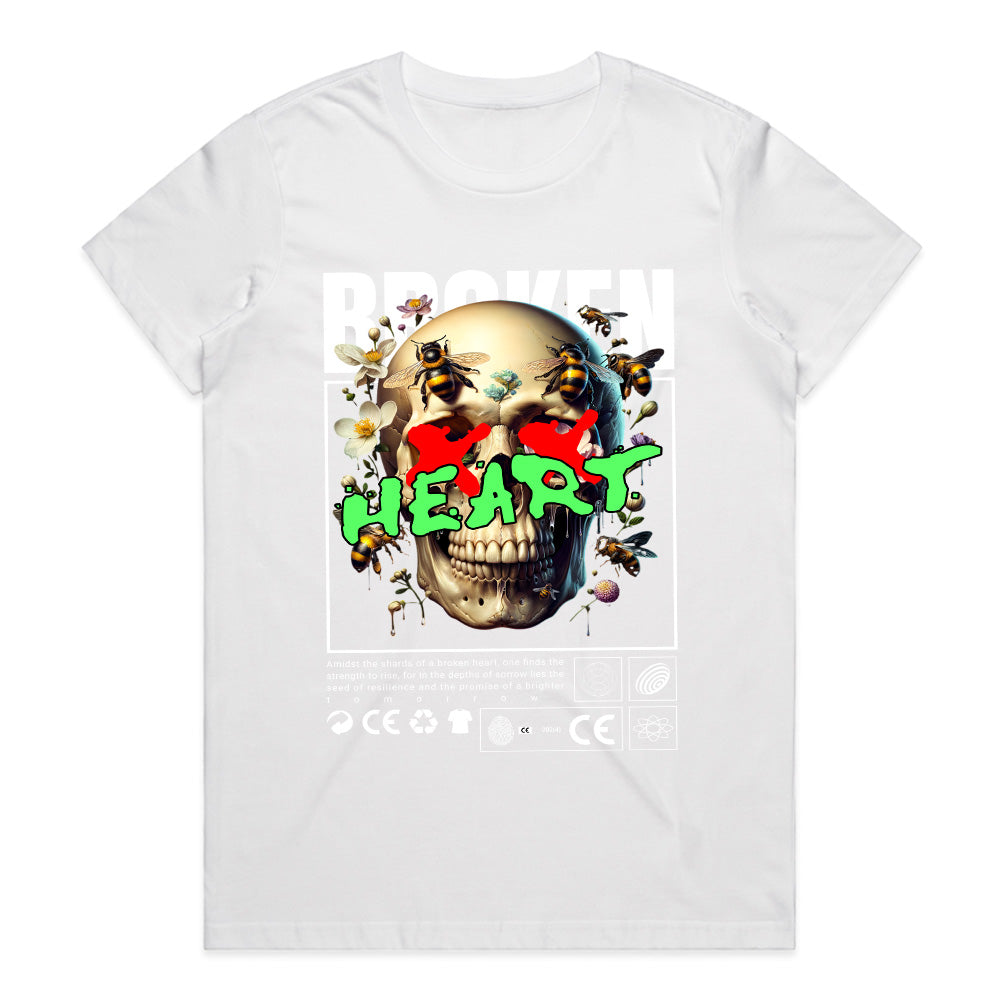 Broken Heart: Skull Garden of Sorrows Tee