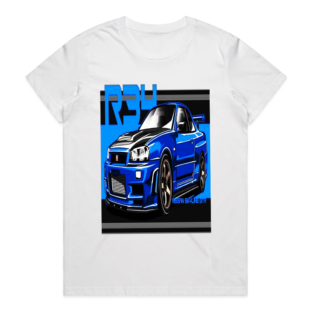 R34 Skyline Godzilla: Midnight Blue Edition