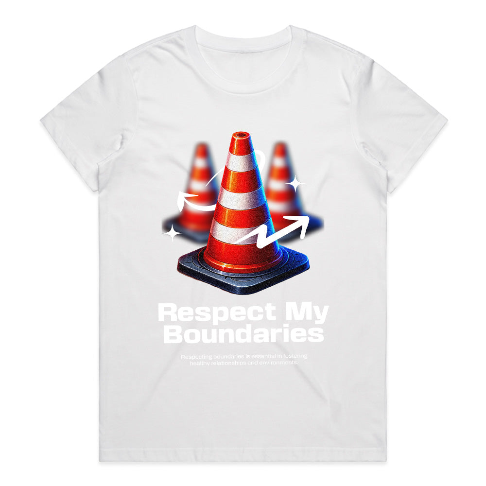Boundary Guardian Tee – “Respect My Boundaries” Statement Shirt