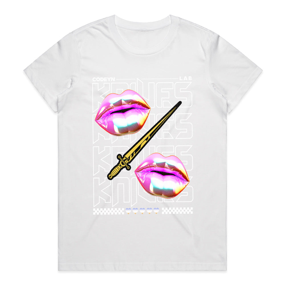 Kiss & Cut: Neon Venom Street Tee