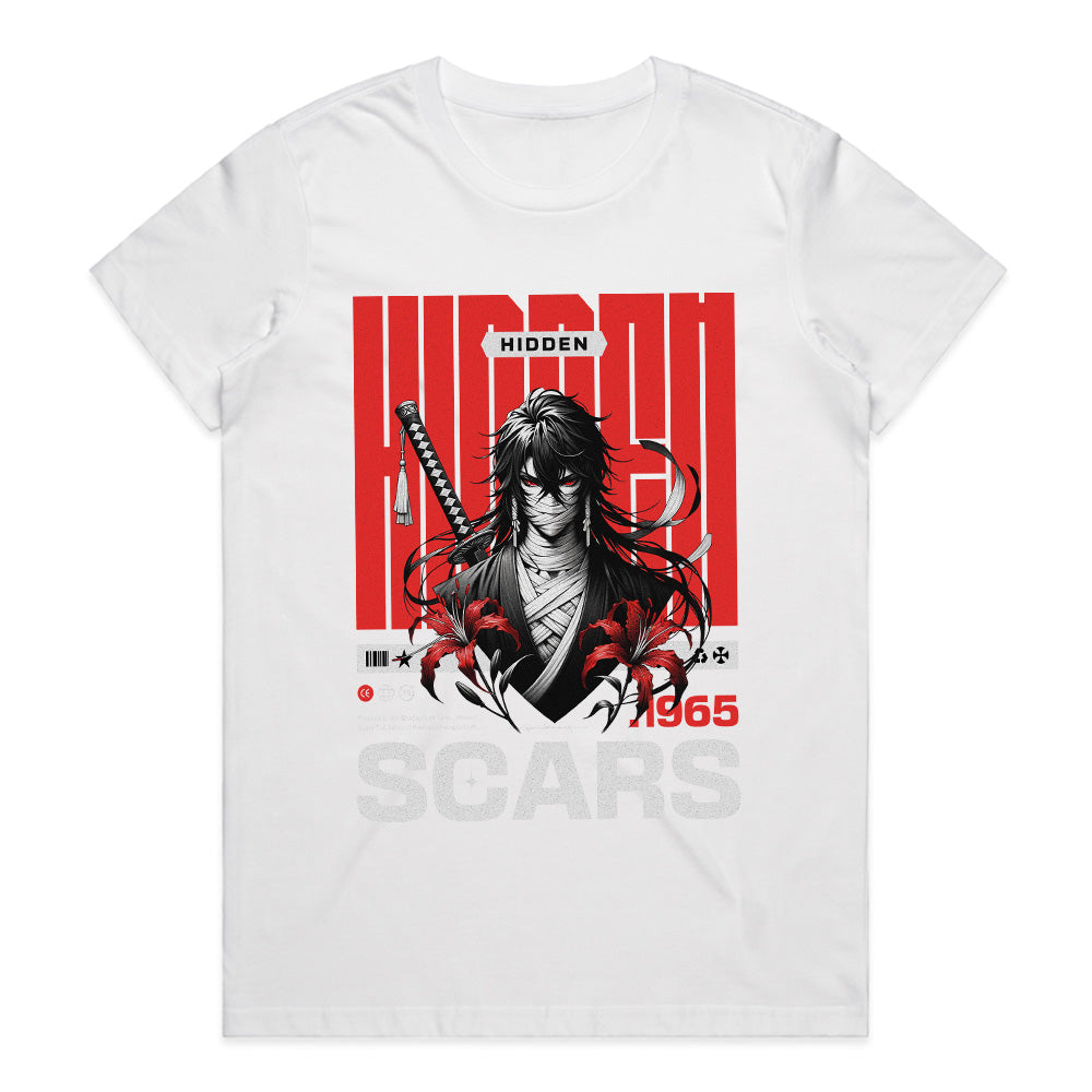 Hidden Scars: The Crimson Ronin Tee