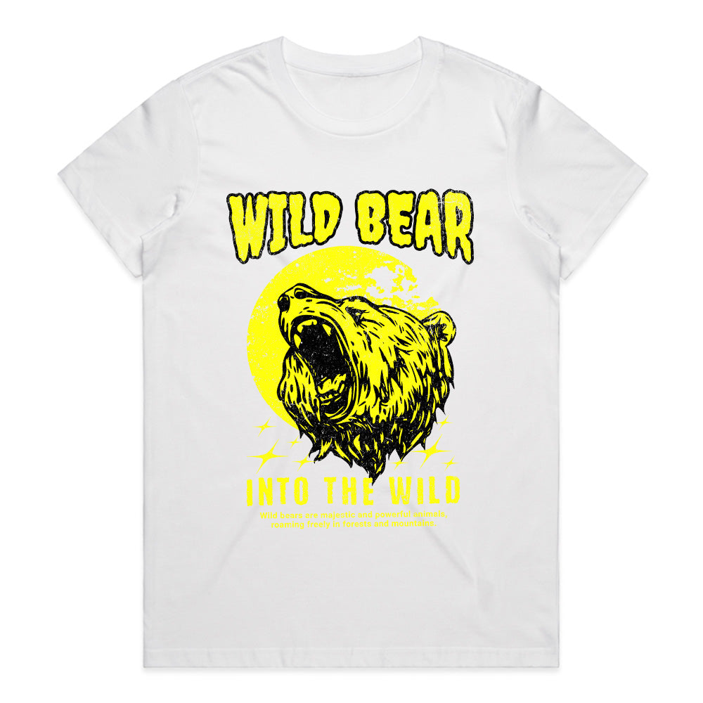 Roar Mode: Into the Wild Bear Tee