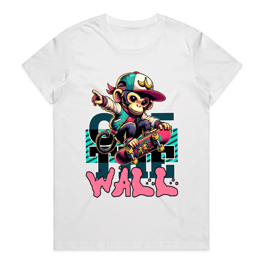 Skater Swing – Off the Wall Monkey Tee