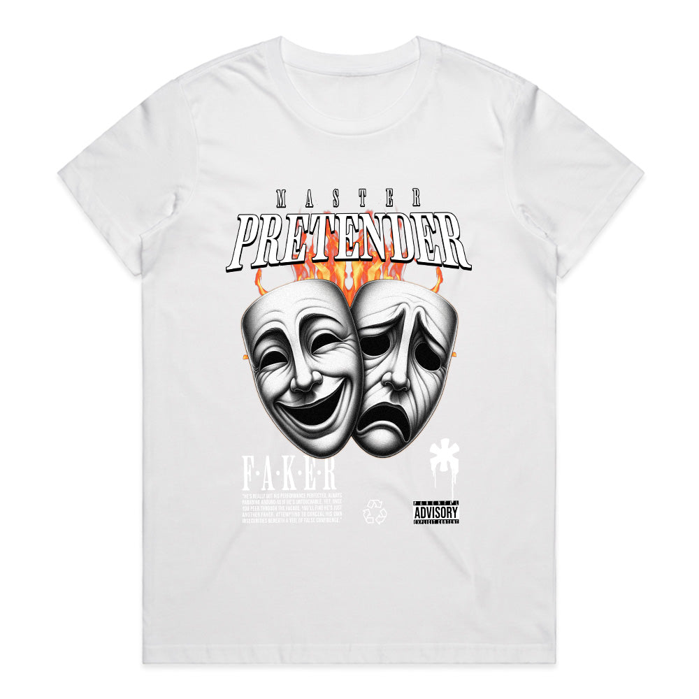 Master Pretender: Truth Behind the Masks Tee