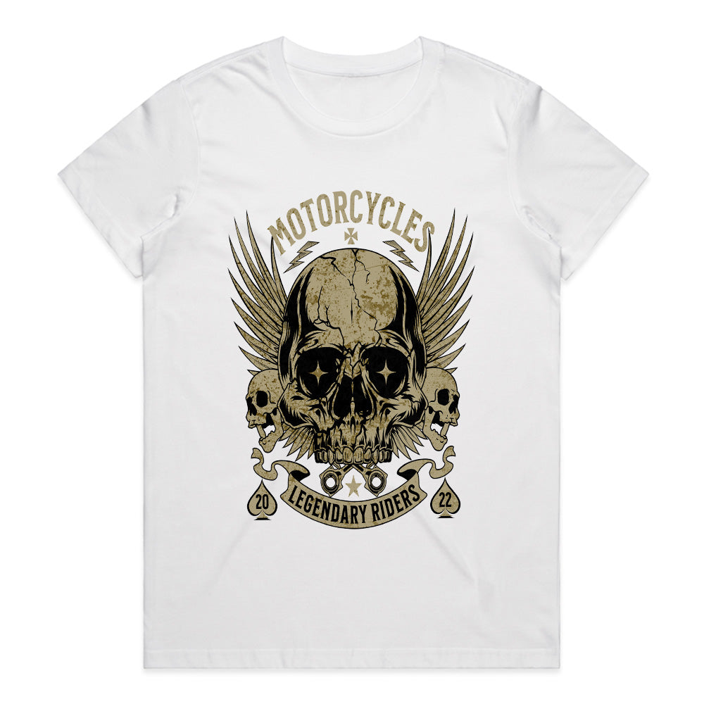 Legendary Riders: Skull Wings Brotherhood Tee