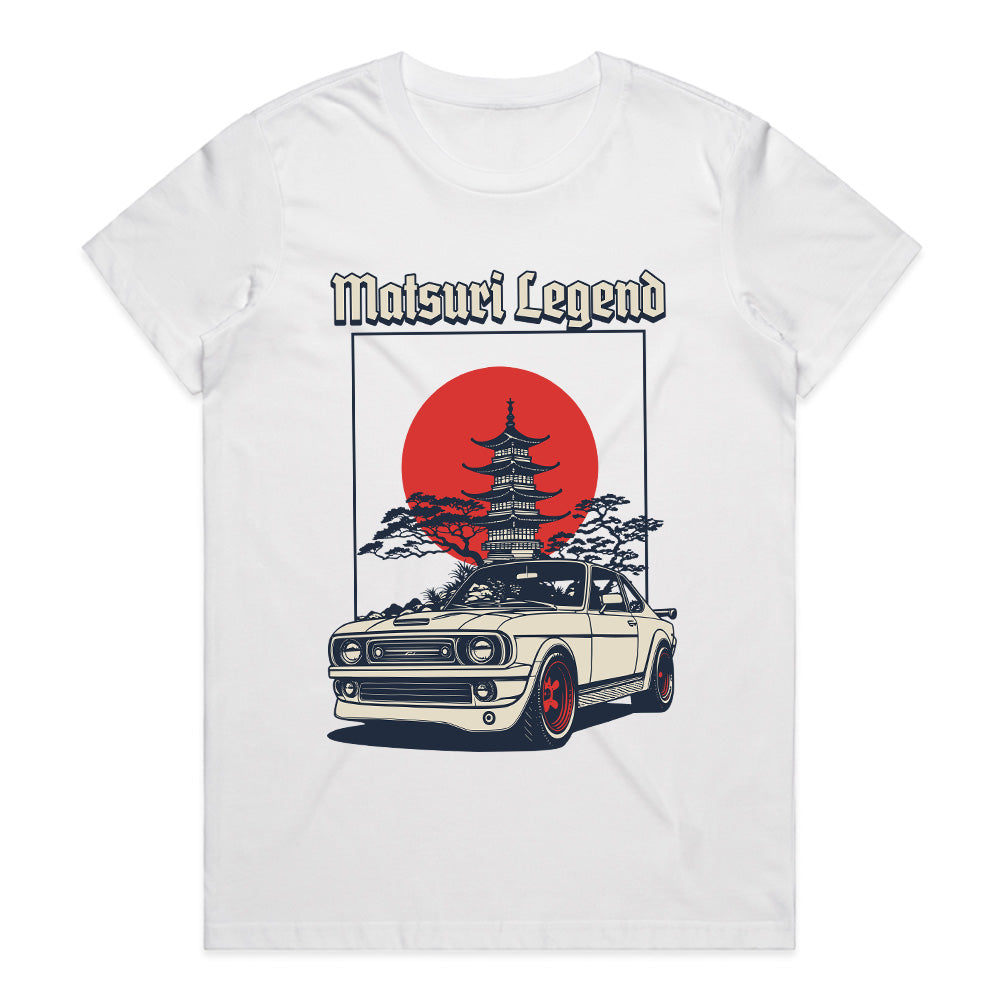 Matsuri Legend: Retro Racer Rising Tee