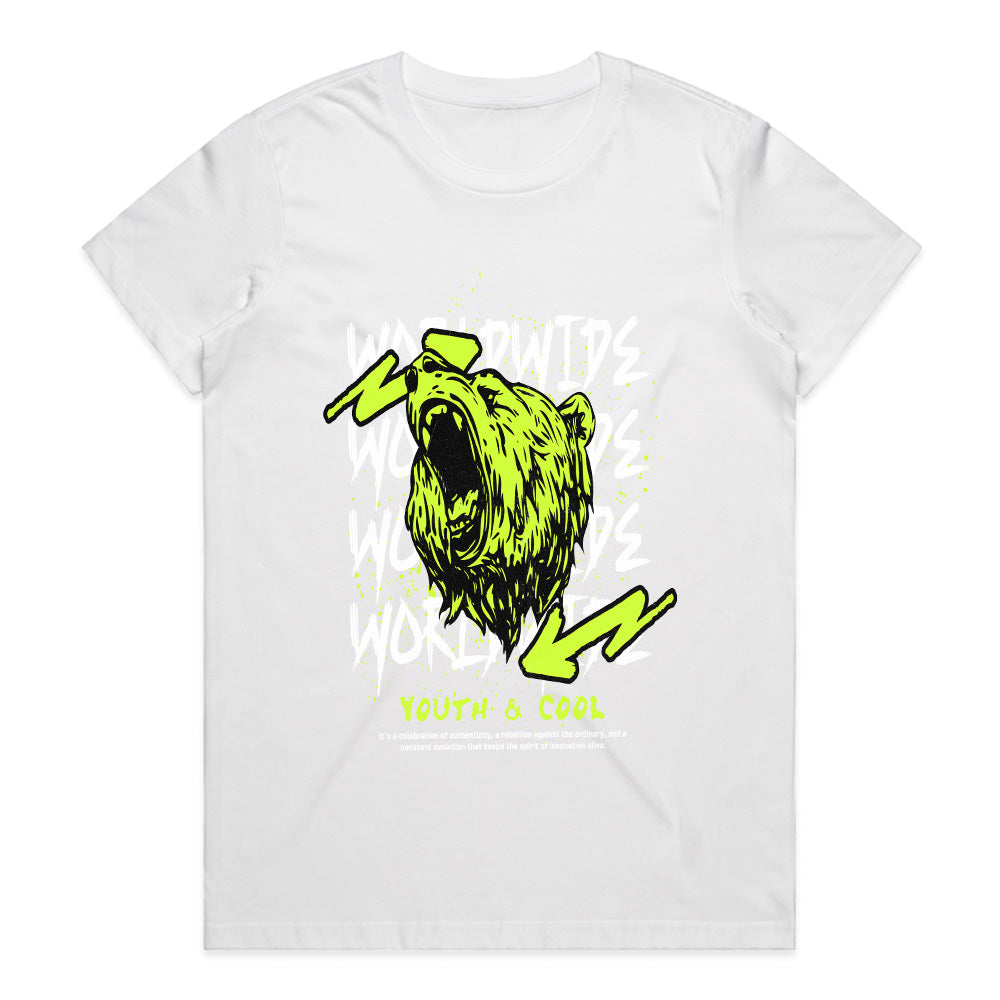 Roar Across the Globe – Worldwide Rebel Tee