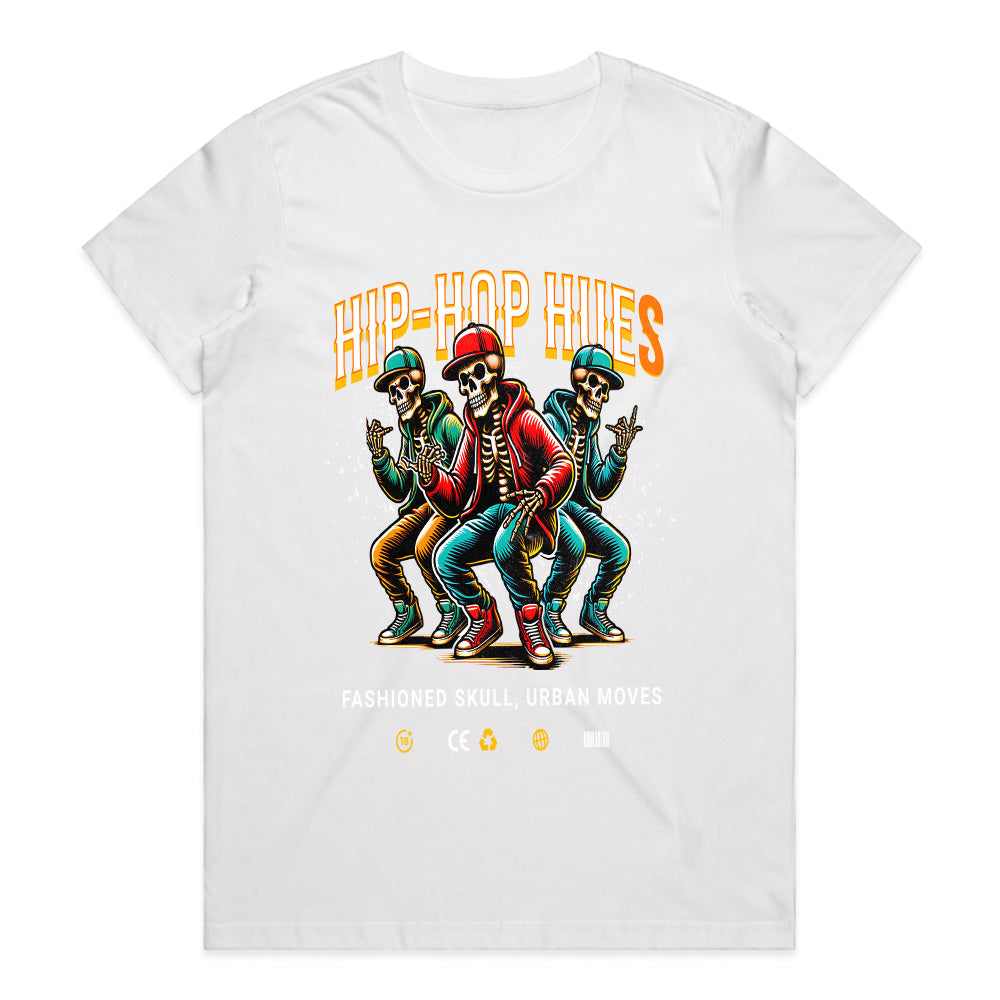 Hip-Hop Hues – Skeleton Cypher Tee