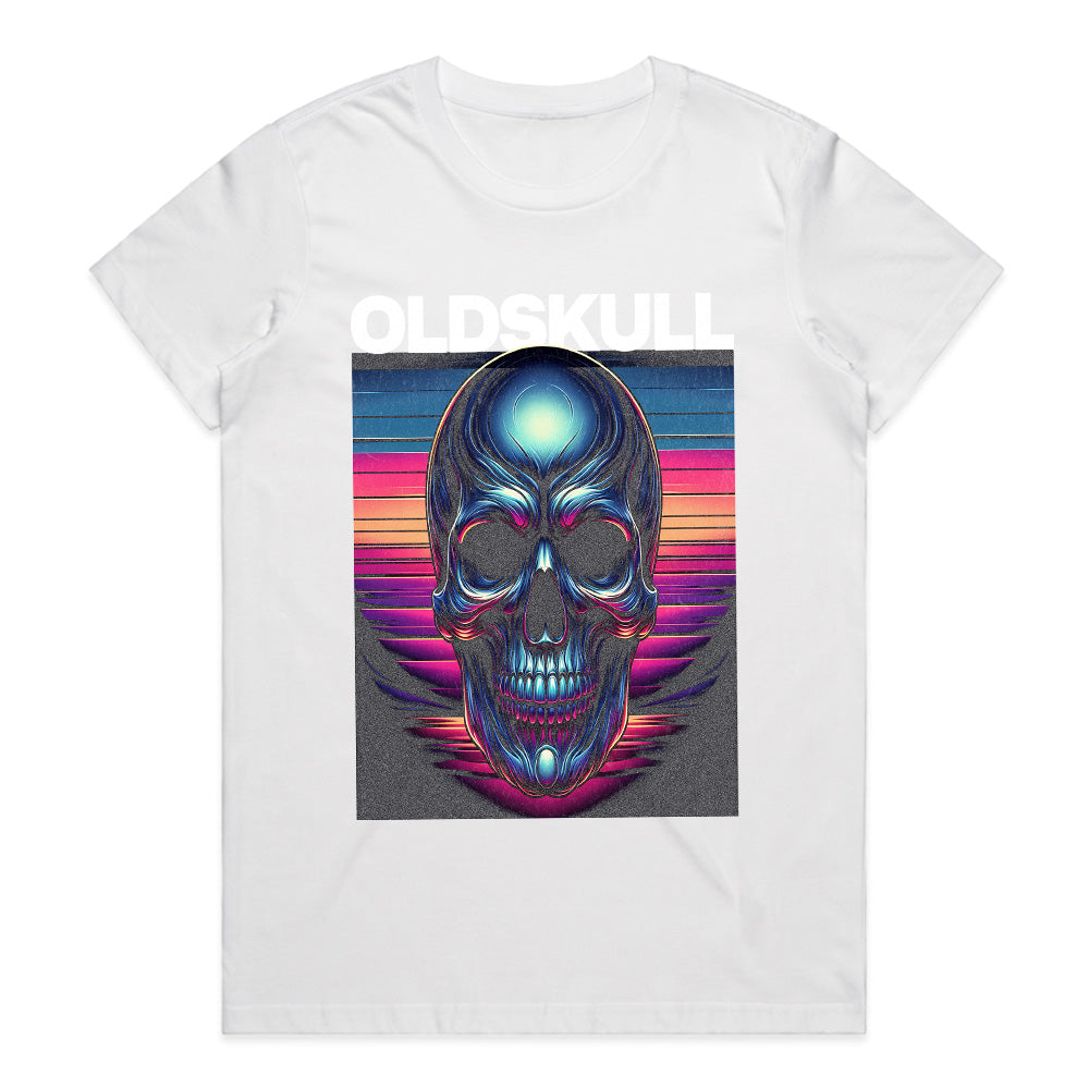 Oldskull: Neon Afterlife Tee