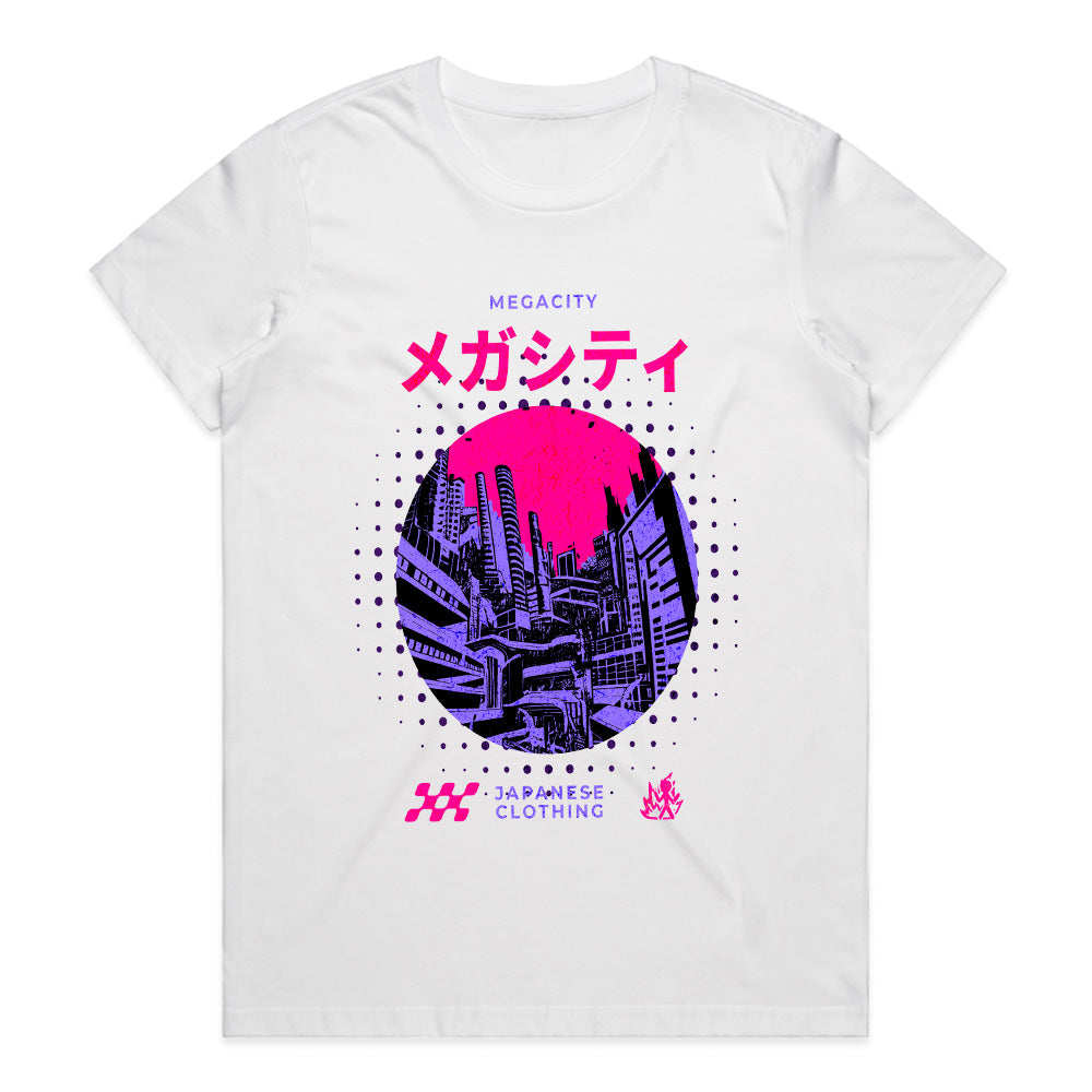 Neon Skyline – Tokyo Megacity Tee