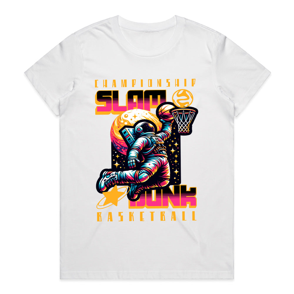 Galactic Slam: Interstellar Dunk League Tee