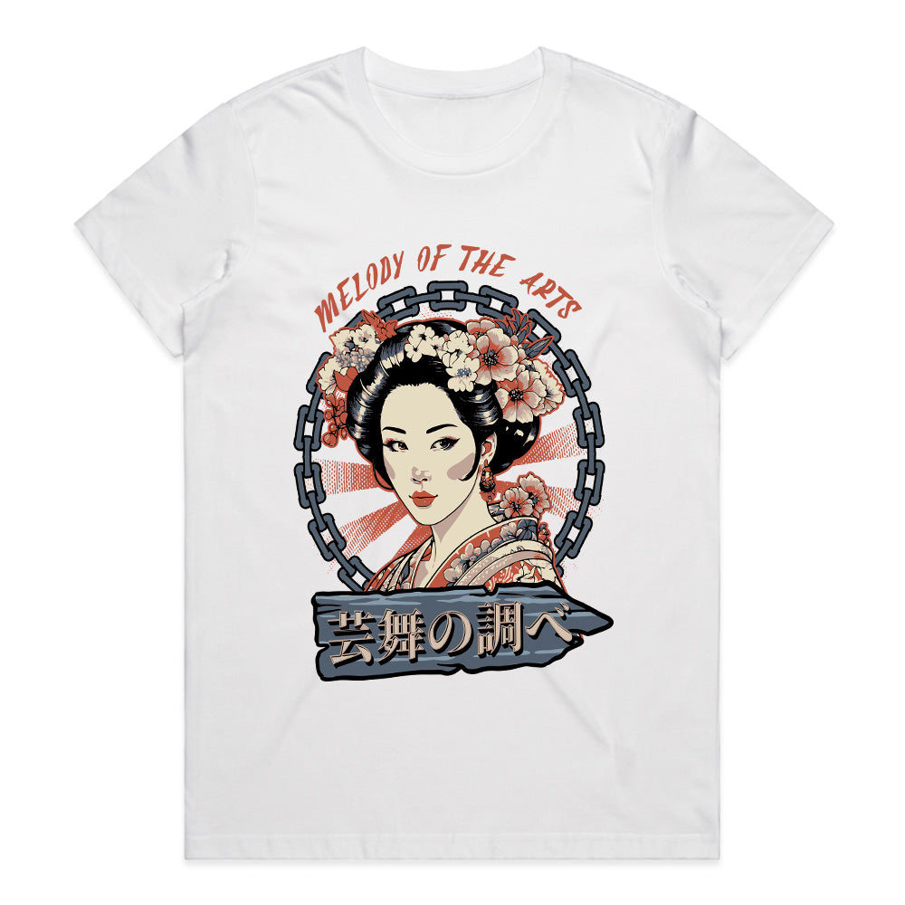Melody of the Arts – Geisha Grace Tee