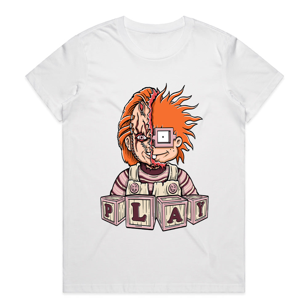 Playtime Paradox – Dual Horror Tee