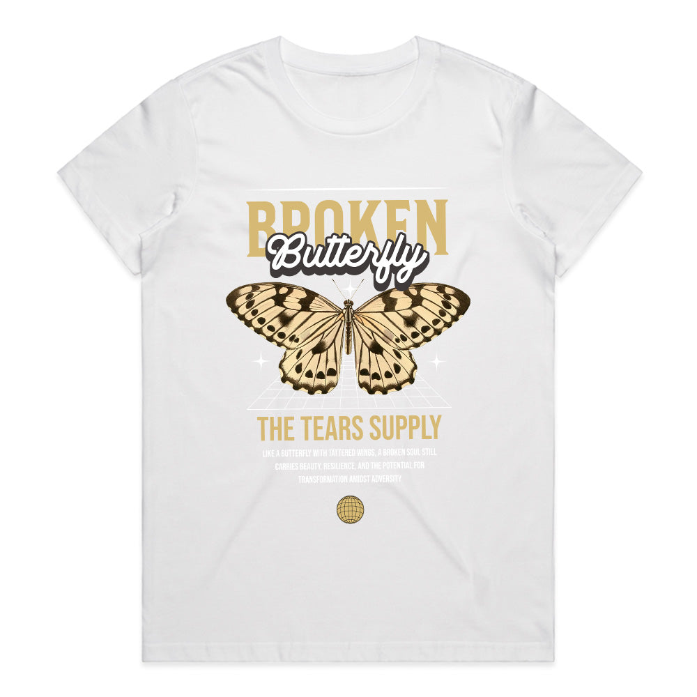 Broken Butterfly – Wings of Resilience Tee