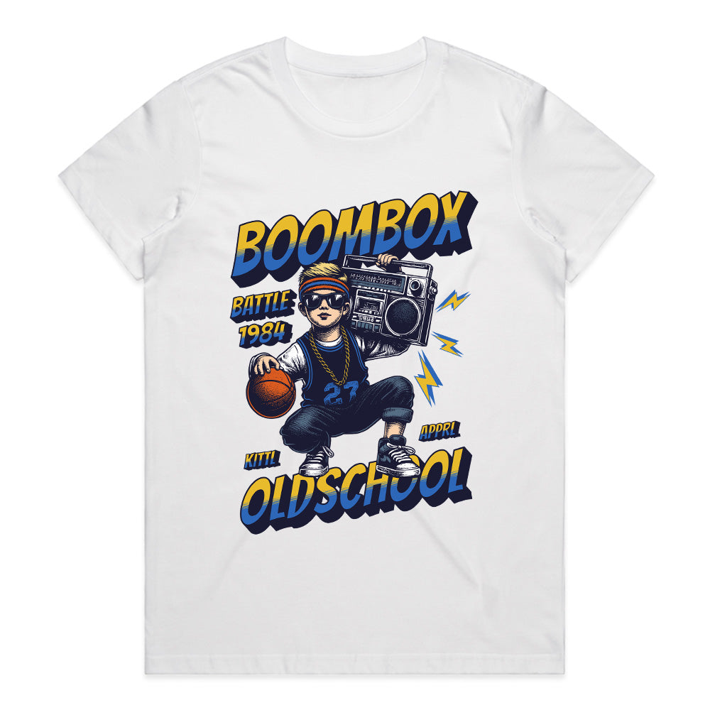 Boombox Battle: Old School Vibe Tee