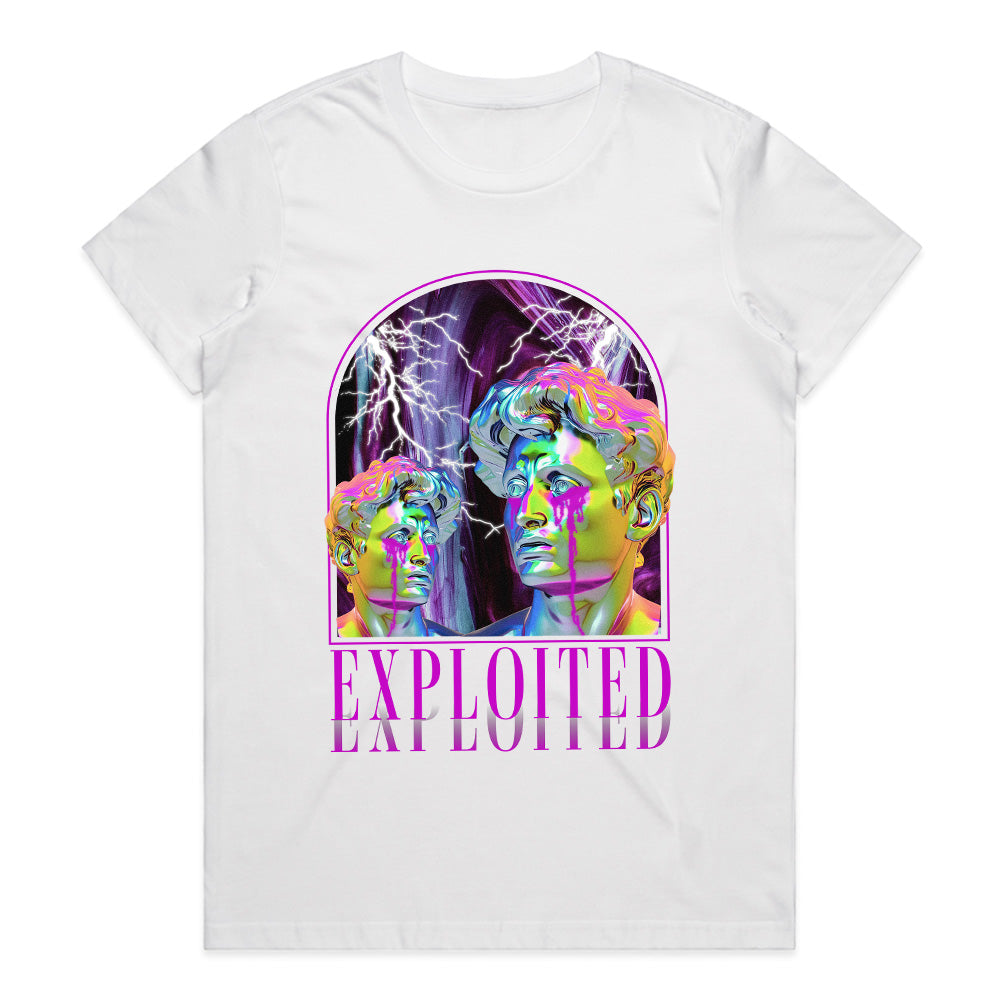 Neon Storm: Exploited Reality Tee