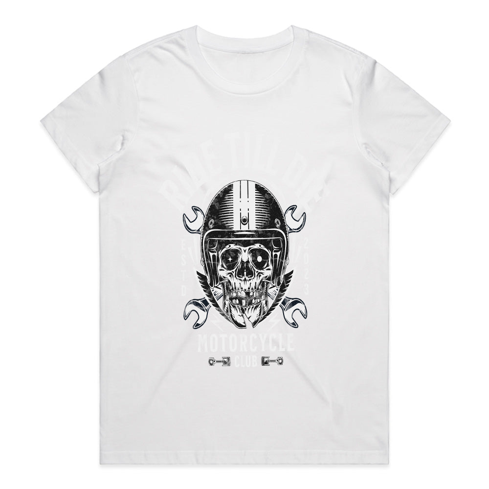 Ride Till Die Motorcycle Club T-Shirt – Born to Ride, Destined to Roar