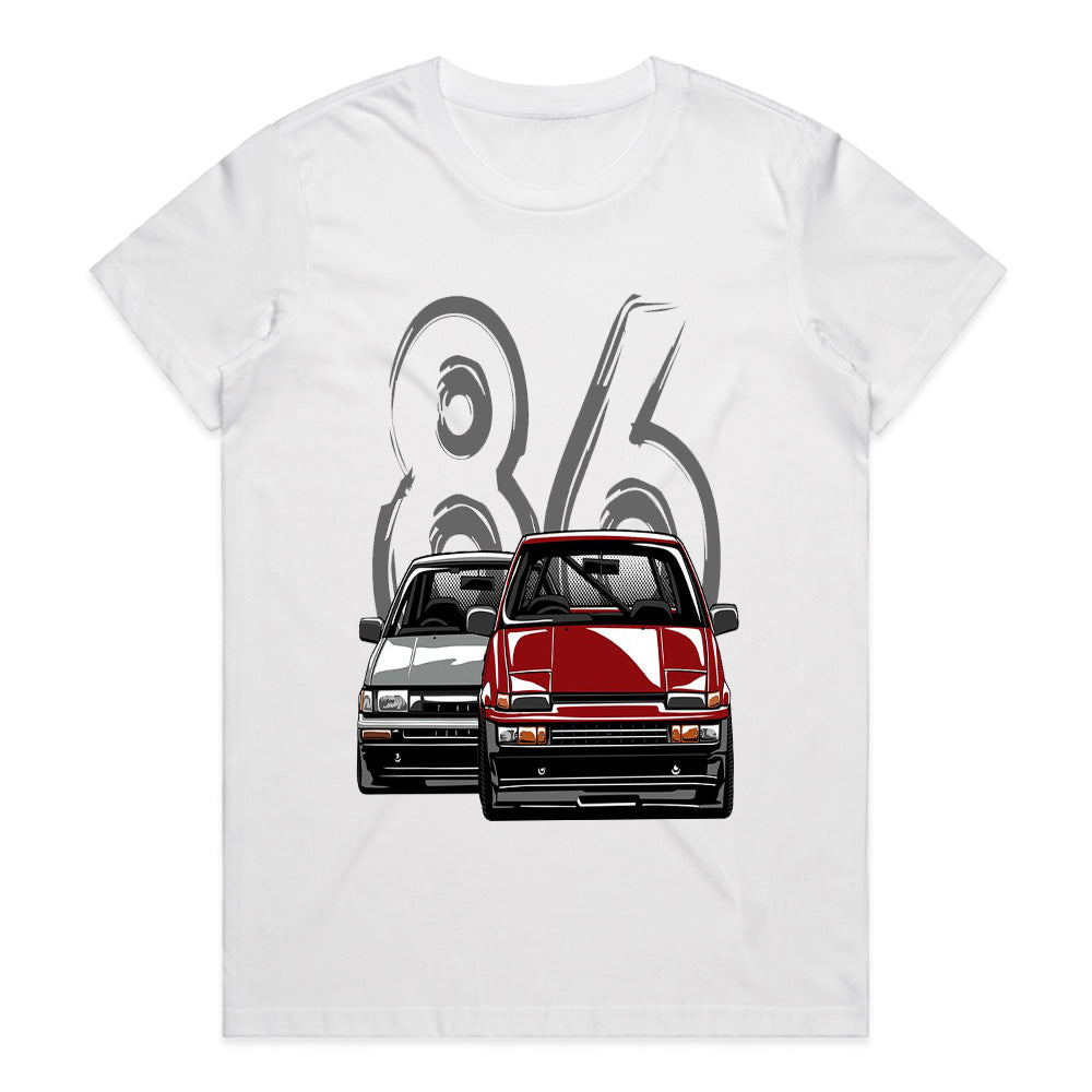Twin Legends: AE86 Duo Frontline Tee