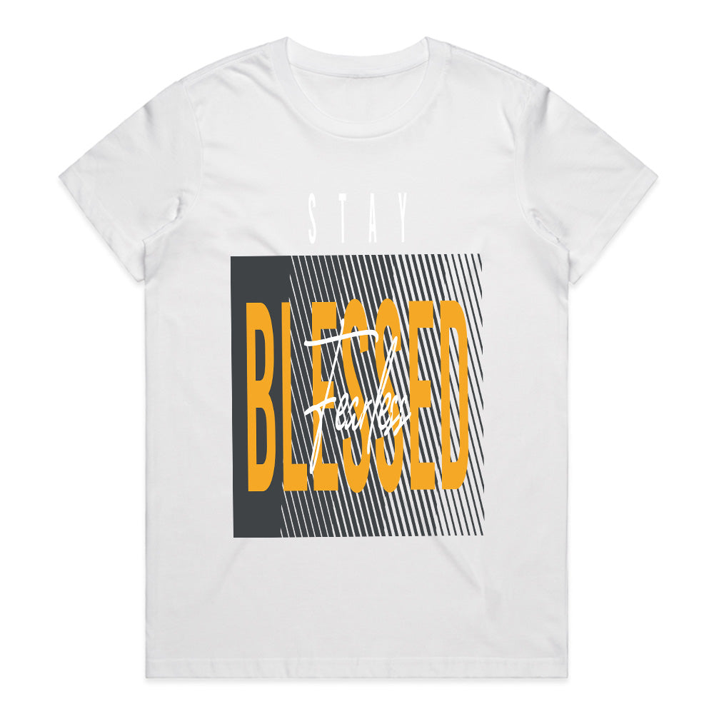 Stay Blessed: Fearless Mindset Tee