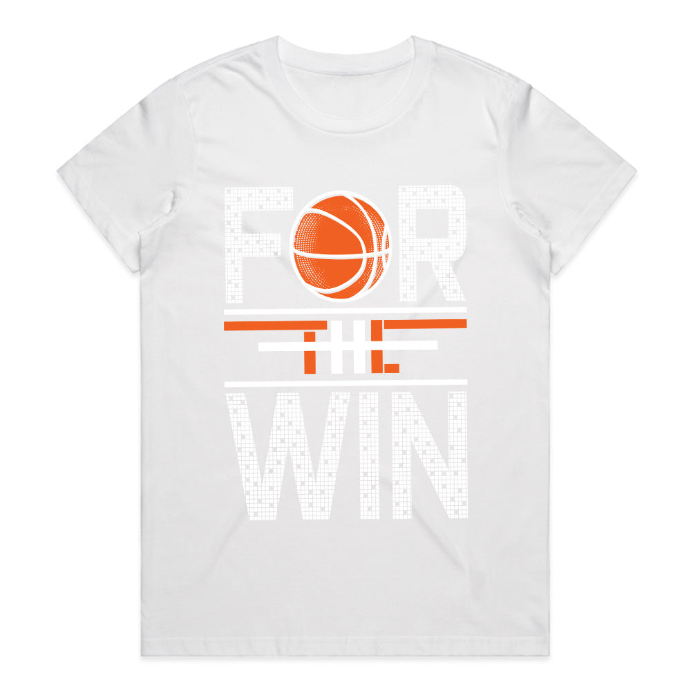 For The Win: Hoop Hustle Basketball Tee