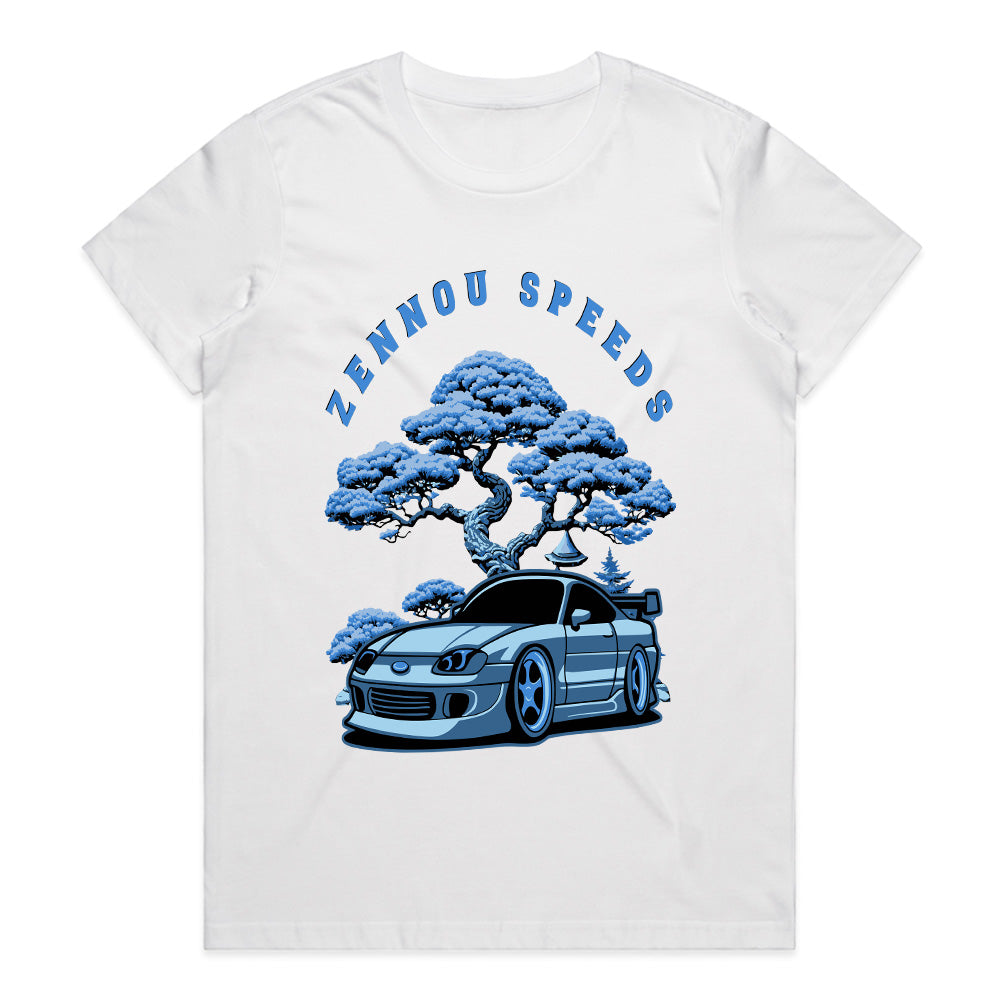 Zennou Speeds JDM Zen Racer T-Shirt – Tranquil Power Edition