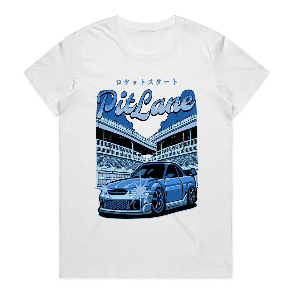 Pit Lane JDM Track Racer T-Shirt – Rocket Start Edition