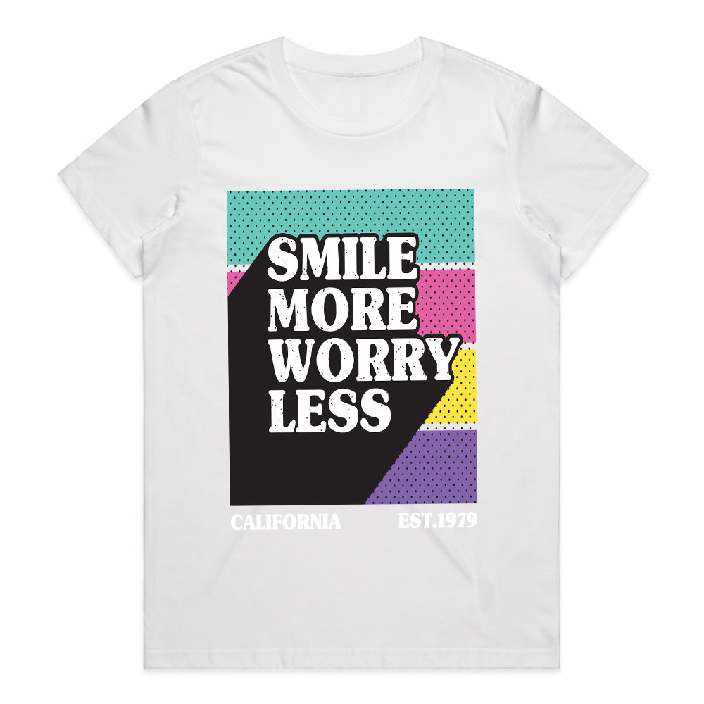 Smile More: Retro California Vibes Tee