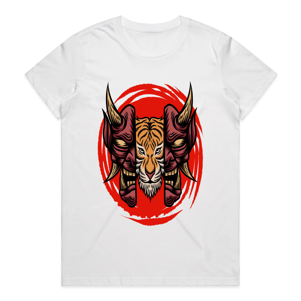 Tiger Oni Fusion: Samurai Spirit Tee