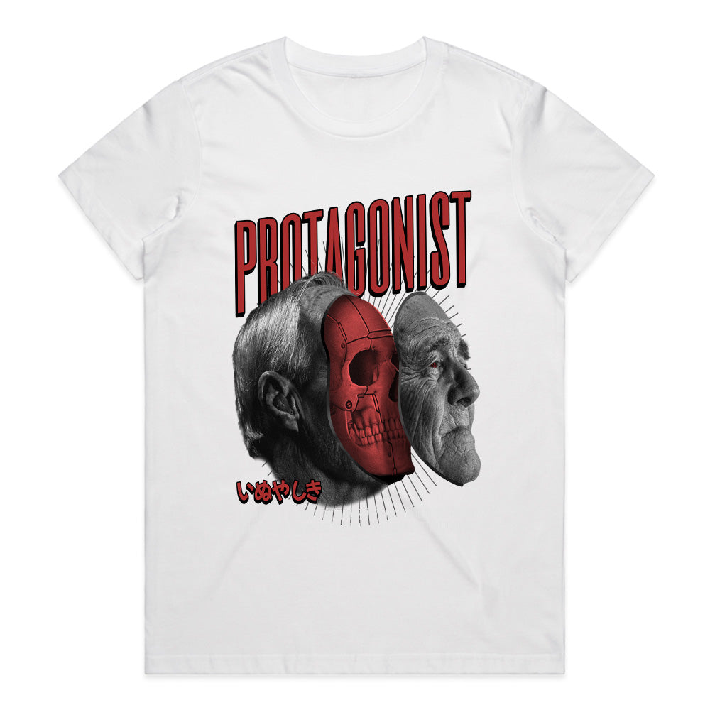 Protagonist Cyber-Skull Transformation T-Shirt