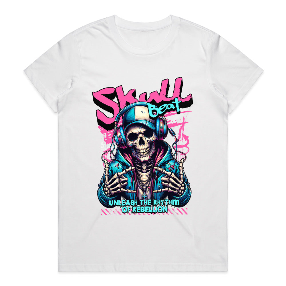 Skull Beat Rebel Rhythm T-Shirt