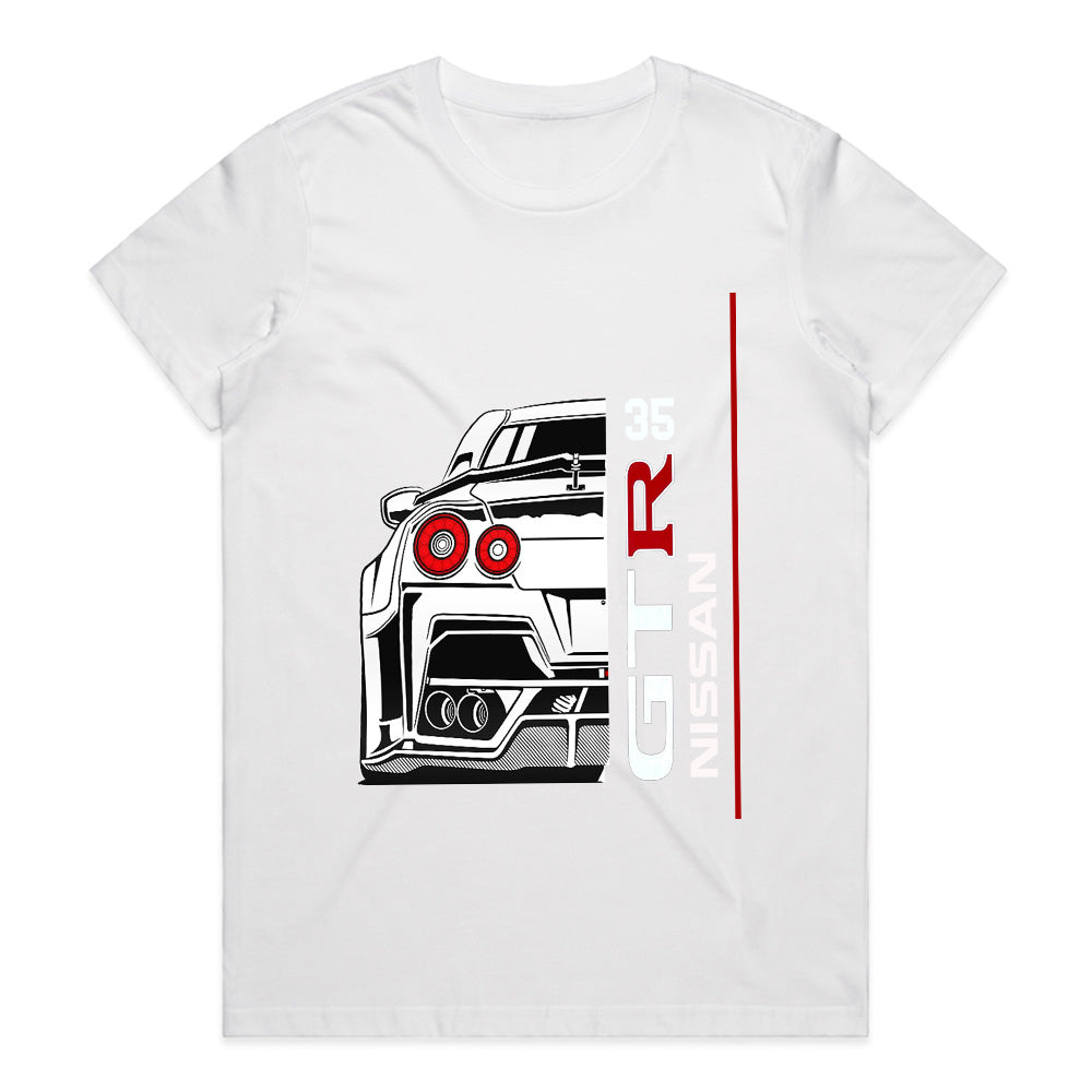 GT-R R35 Rear View Legends T-Shirt — Pure JDM Perfection