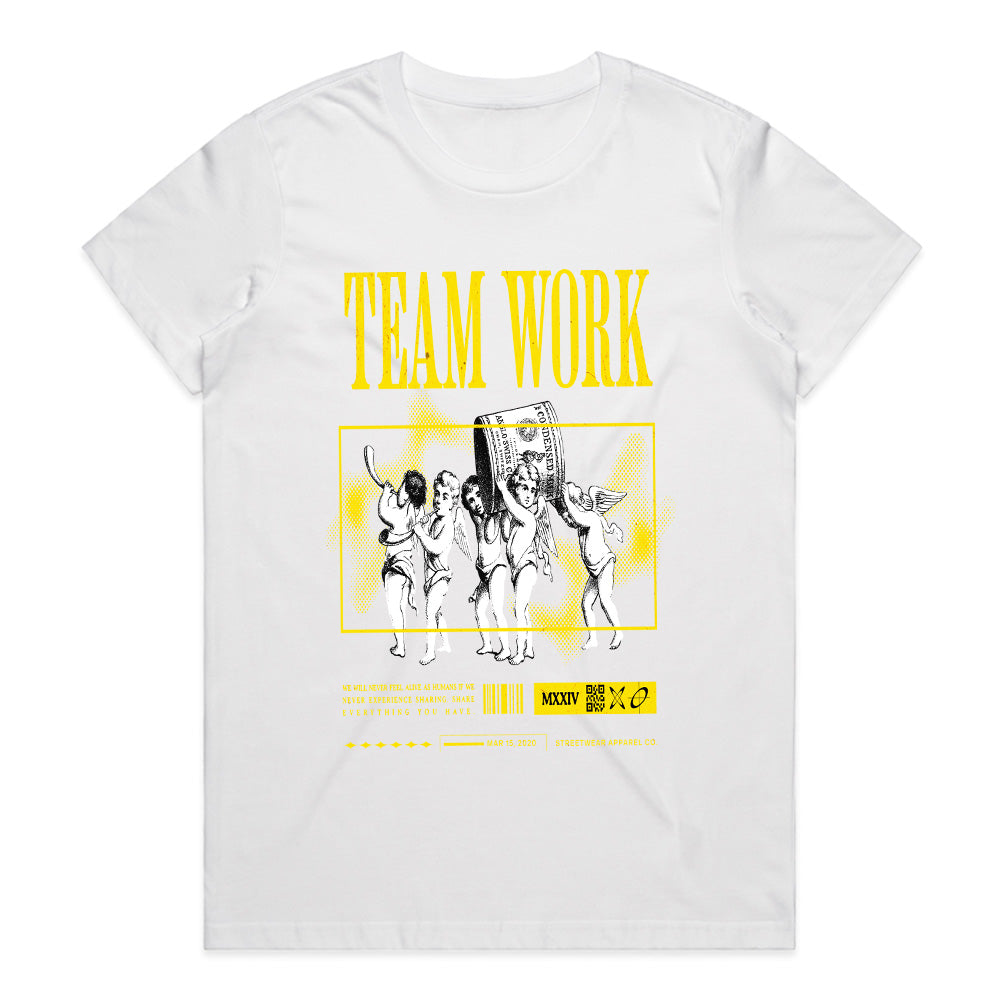 Team Work Angels" Manifestation Tee