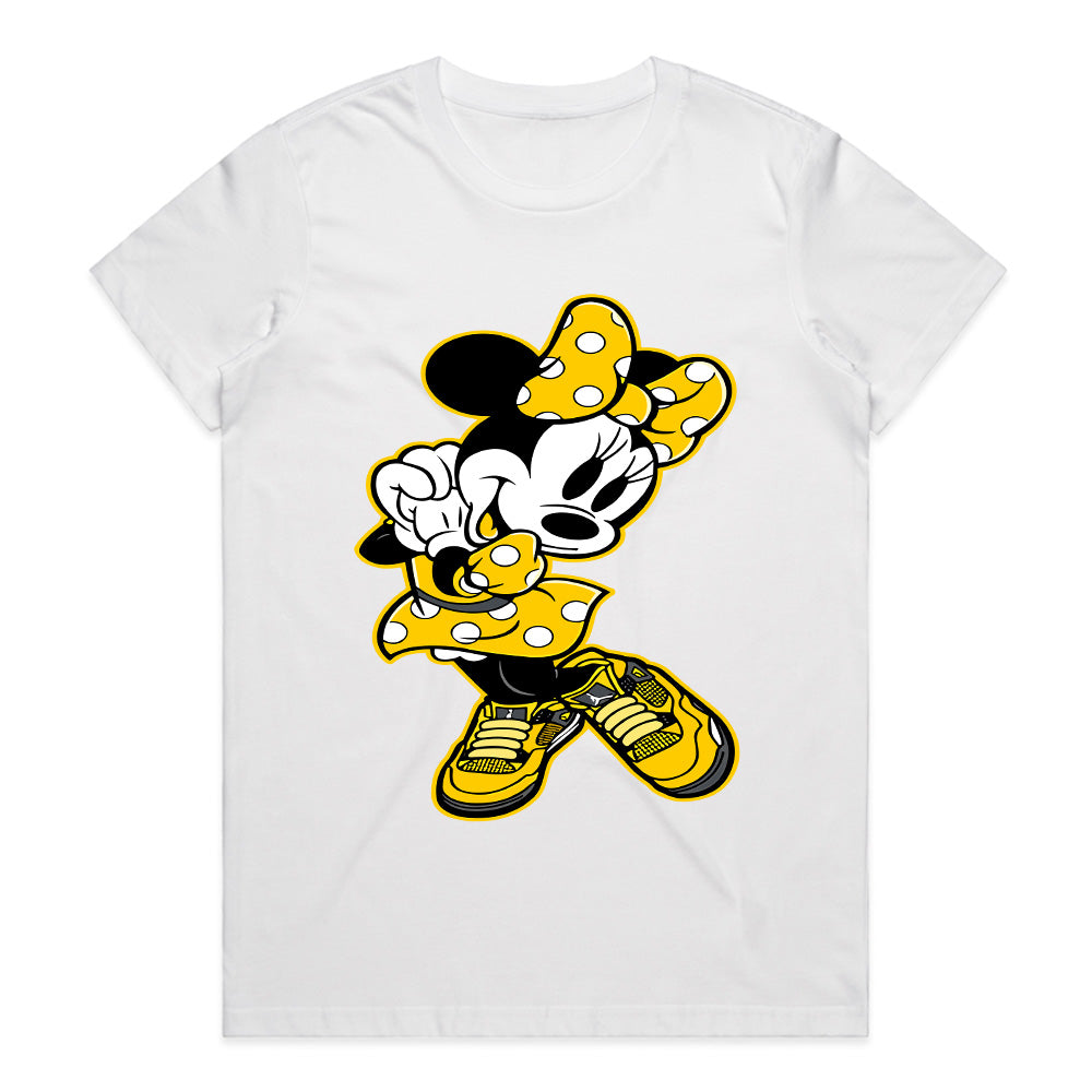 Minnie's Yellow Street Style Tee