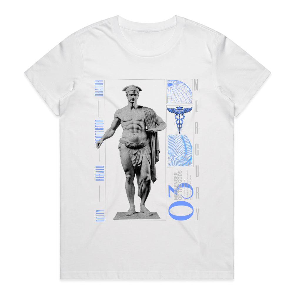 Messenger of the Gods: Mercury Neo-Classic Tee