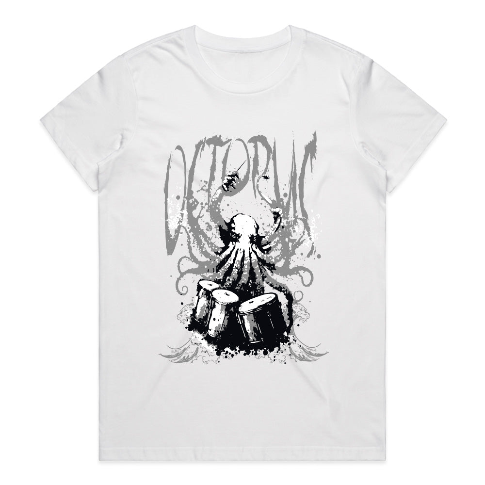 Octopus Drummer Kraken Beats T-Shirt