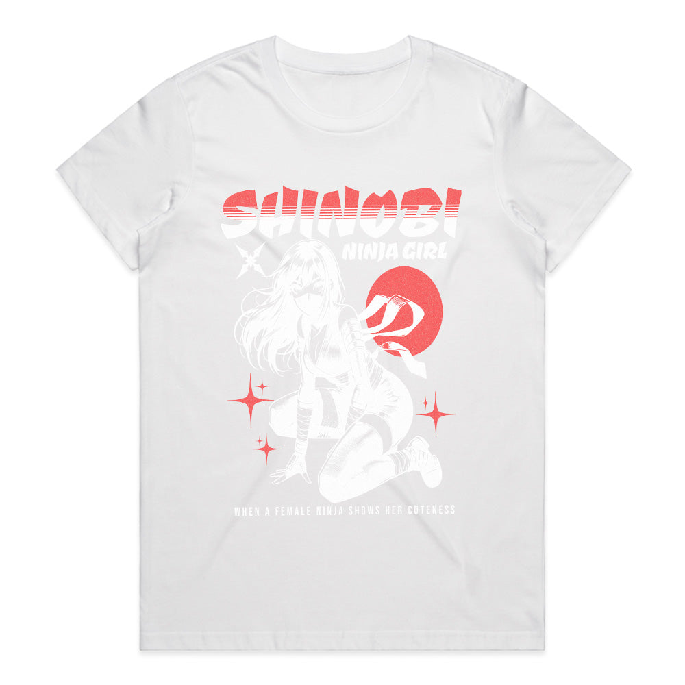 Shinobi Cutie: Ninja Girl Tee