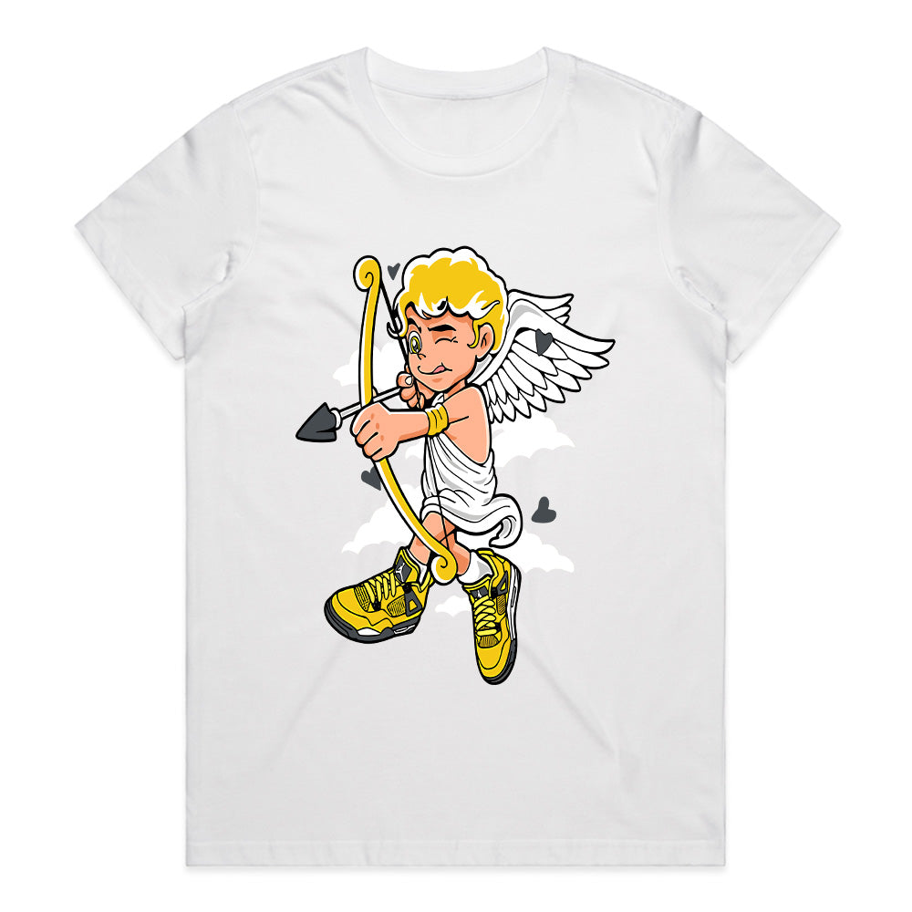 Cupid Kicks: Sneakerhead Angel Tee