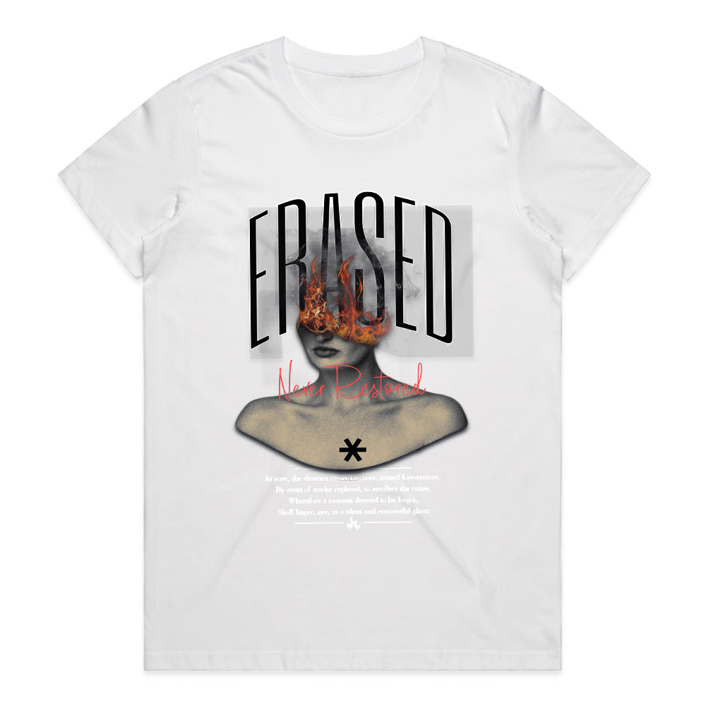Erased, Never Restored: Echoes of Memory Tee